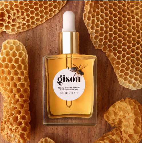 GISOU : Honey Infused Hair Oil - Huile capillaire Hydratation et Brillance