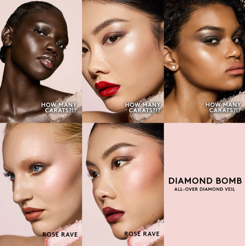 FENTY BEAUTY : Diamond Bomb All-Over Diamond Veil - Illuminateur de teint